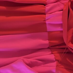 Patrick Starrr Pink & Red Women's Pants Jumpsuit Size 0 Plus